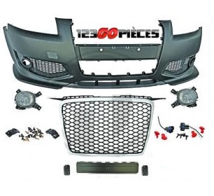 Pare-chocs Avant Look RS3 à peindre Audi A3 8P 2005-2008 - GO1031651